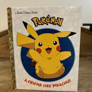 Pokemon: A Friend Like Pikachu! by Little Golden Book Hardcover Story